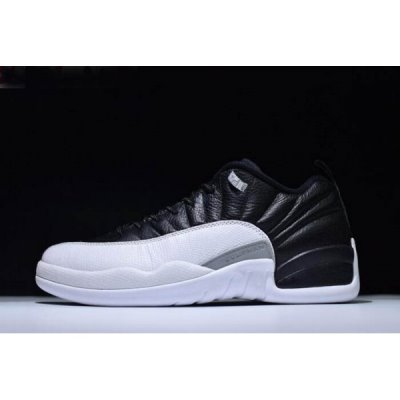 Nike Erkek Air Jordan 12 Low Siyah / Kırmızı Basketbol Ayakkabısı Türkiye - XENIR4A9